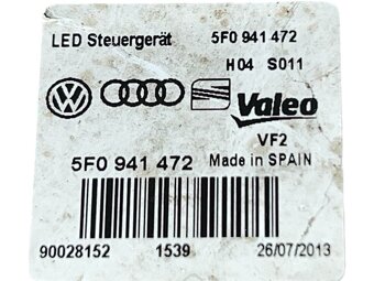 LED pravý přední xenon bixenon 5F1941008A Seat Leon FR 5F 14 - 4
