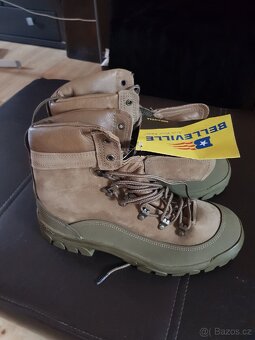 Kožené Ameticke armadni boty Belleville Goretex - 4