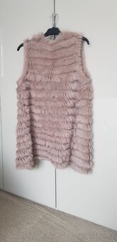 Vesta z Francie pravá kožešina vel.S - 4