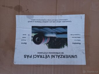 Prodám střešní doplňky z nerealizované garáže. - 4