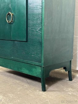 Designová zelená komoda (133005) - 4