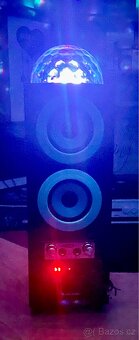 Nový přenosný reproduktor BT, světelná koule. Lze zaslat - 4