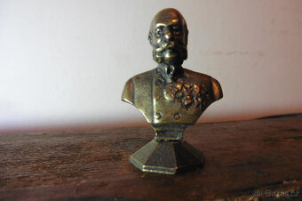 Busta Franz Josef mosaz origo - 4