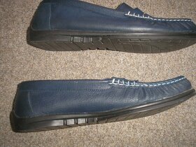 Kožené mokasíny vel.39 - 4