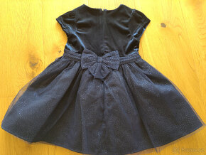 Sváteční šatičky - modré vel.92 (M&S) - 4