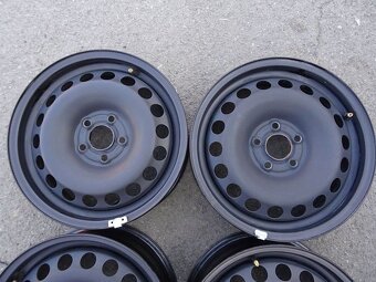 Plechové disky 15", rozteč 5x100,ET 40,šíře 5,5J, střed 57, - 4