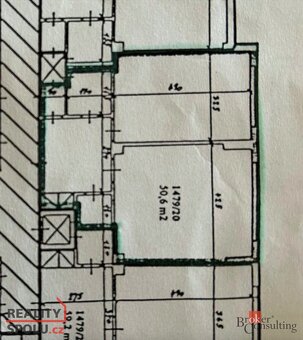 Pronájem, byty/2+kk, 50.6 m2, Mládeže 1479/3, 16900 Praha, H - 4