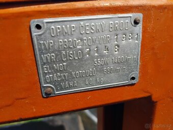 Prodám pásovou pilu P320-II s bruskou - 4