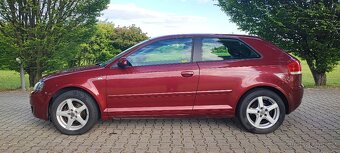 Audi A3 8P , 1.6 , 75kW , BGU , 2005 ,vínová metal - 4