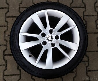 Alu kola originál Škoda Octavia III 5x112 R17 Trius - 4