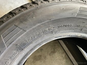 prodám letní pneumatiky 215/70/15C Bridgestone celá sada - 4