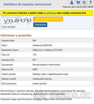 Prodej pozemku – ostatní plocha, 2037 m² – Snědovice, - 4