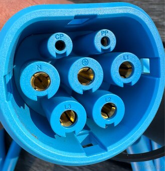 Nabíjecí kabel Mennekes pro elektromobily, typ 2, 3x32A,22kW - 4