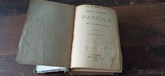 Kniha Babička, Božena Němcová, 1901, druhé vydání. - 4