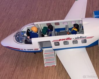 Playmobil 5395+ 4761+ 4315 Velké letadlo s příslušenstvím - 4