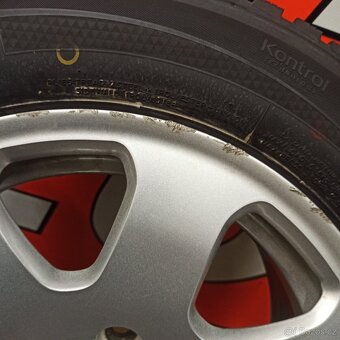 ALU kola Audi A4, 5x112 ,ET39 zimní pneu 195/65/15 - 4