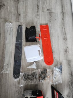 Řetězová benzínová pila 5,5 HP, 52 cm³ – kompletní sada XXL - 4