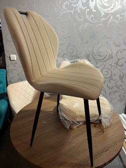 2x jídelní židle - NOVÁ - 4