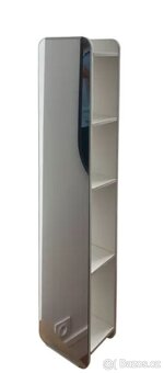 Kovová koupelnová závěsná skříňka se zrcadlem IKEA 100x20cm - 4