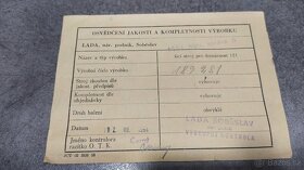 Prodám funkční šicí stroj Lada šlapací z roku 1954(viz.foto) - 4