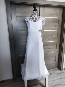 Lehoučké svatební šaty vel.44 - 4
