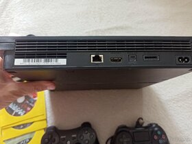 PS3 PlayStation 3 Slim + Hry - 4