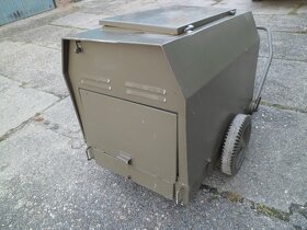Vojenský startovací vozík - skříň s podvozkem bez baterií - 4