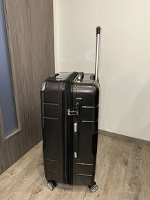 Velký cestovní kufr, skořepinový, extra lehký - 4