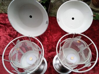 dve velke kovove lampy - 4