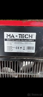 Elektrické topidlo 2.5/5 kW - 4
