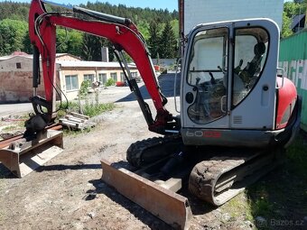 Pásový minibagr Neuson 6003, hmotnost 6tun,r.v. 2008,silný m - 4