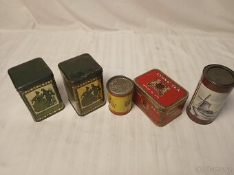 Starožitné reklamní plechovky 3 - 4