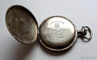 Prodám pánské starožitné kapesní hodinky Moser - 4