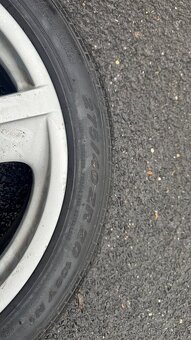 ALU Kola Porsche originál 5x130 vč. pneu 275/40/R20 106Y - 4