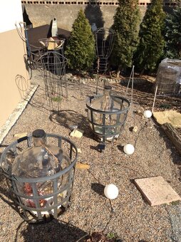 Kovové opory pro rostliny - 4