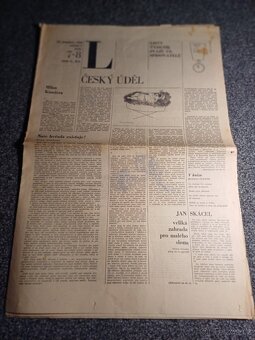 Historicke casopisy,noviny,1948 a 1968 - 4