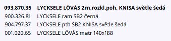 Rozkládací pohovka IKEA LYCKSELE LÖVÅS super stav - 4