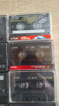 Audiokazety TDK, SONY, MAXELL - Chromky ( CrO2 ) - 4