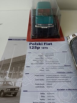 Polski Fiat 125p, hachette 1:24 - 4