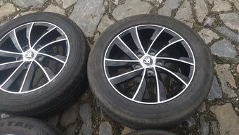 NOVÁ al kola 16 5x112 na ŠKODA + letní 205 55 16 - 4