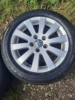 Alu kola 5x112 originál VW 205/55 R16 - 4