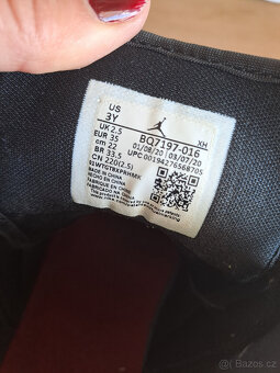 Dětské vysoké tenisky NIKE SKY JORDAN velikost 35. - 4