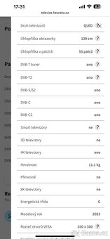 TCL55C645 140 cm 4K QLED TV - 4
