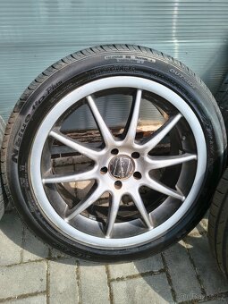 5x100 Letní komplet R17- ALU STILAUTO SR500 (Octavia 1 RS) - 4