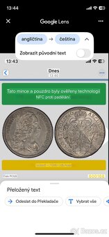 Stříbrný 1/4 tolar 1740 Karel VI. Hall PCGS MS62 - 4