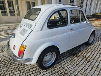 Fiat 500L 1973 Dovoz Itálie  Bez koroze Zánovní motor - 4
