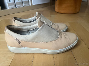 Zachovalé kožené boty Ecco - 4