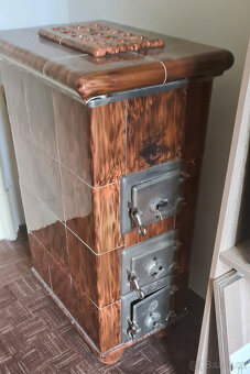 Starožitná kachlová kamna - 4