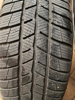 Plechové disky 15” 5x100 a zimní pneu 185/55/R15 - 4