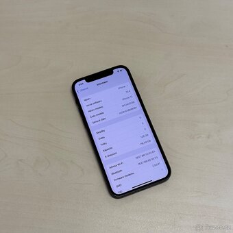 APPLE IPHONE 12 128GB-ČERNÝ,BATERIE 100%, ZÁRUKA - 4